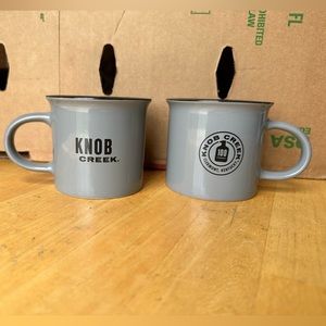 Knob Creek coffee cup set